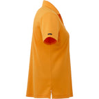 Moreno Double Pique Performance Polo for Women Transfer - Tangerine - Right Side