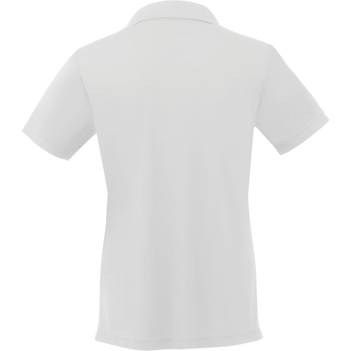 Moreno Double Pique Performance Polo for Women Transfer - White - Back