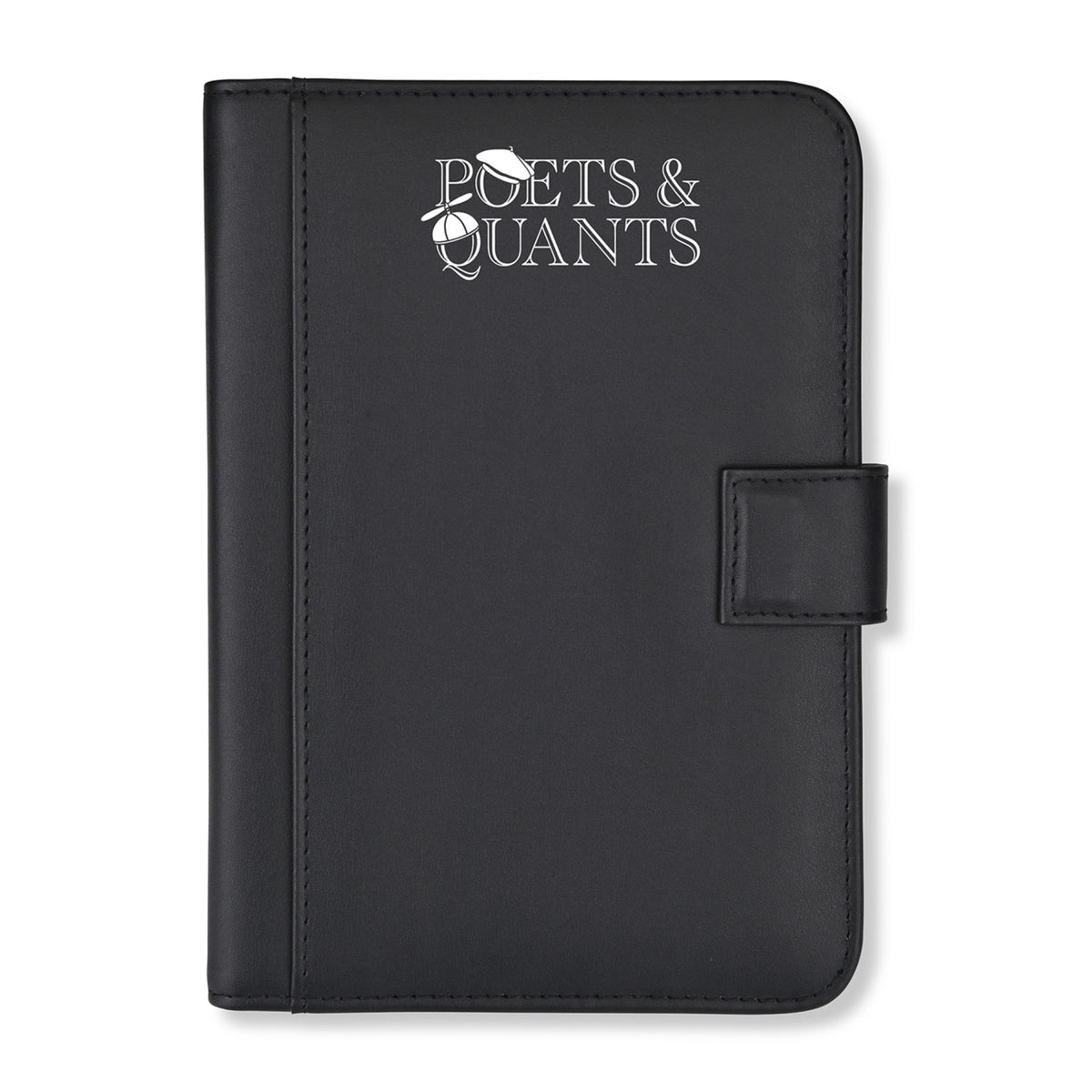 Morgan Junior Padfolio with Magnetic Closure - Black - View 1
