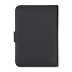 Morgan Junior Padfolio with Magnetic Closure Debossing - Black - View 3