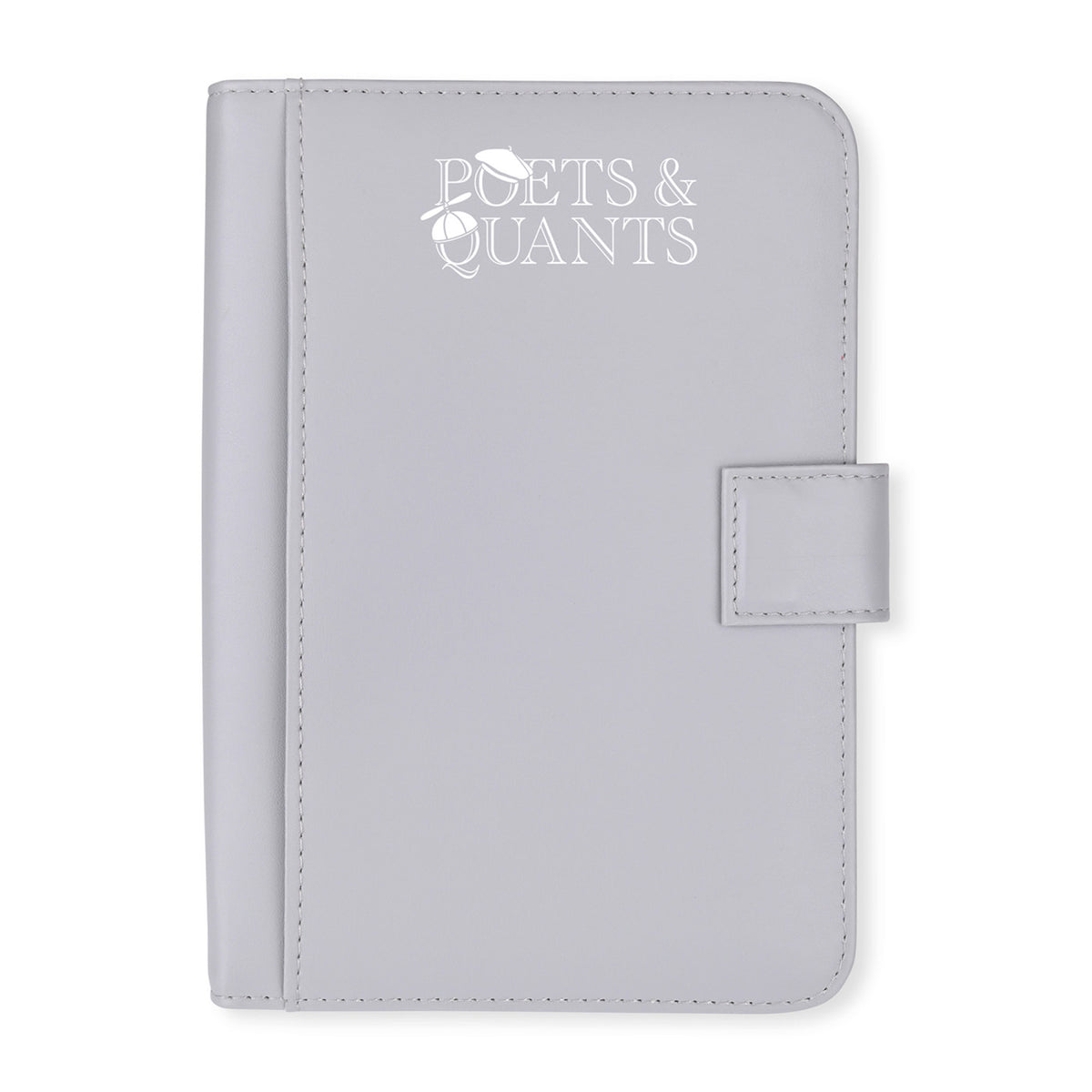Morgan Junior Padfolio with Magnetic Closure Debossing - Greystone - View 1