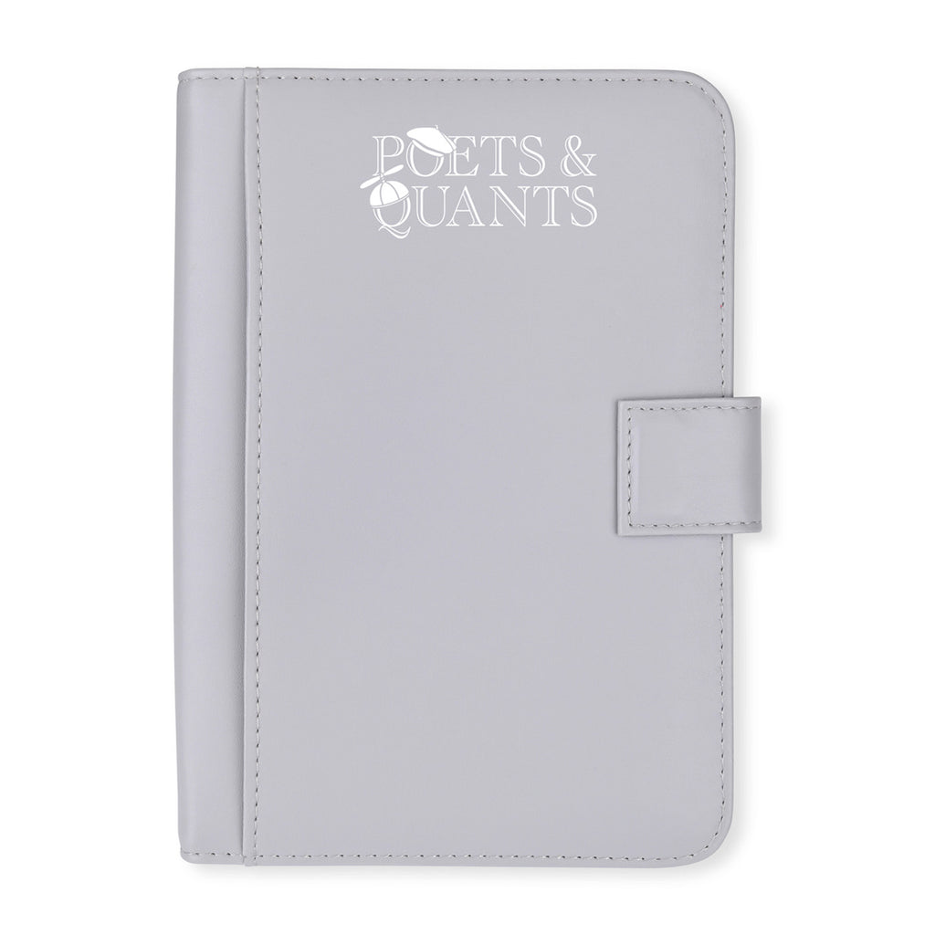 Morgan Junior Padfolio with Magnetic Closure - Greystone - View 1