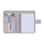 Morgan Junior Padfolio with Magnetic Closure - Greystone - View 2