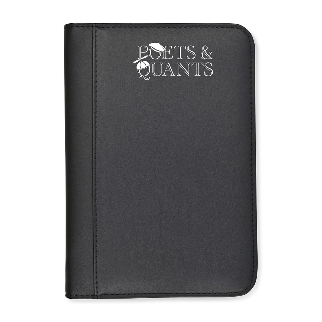 Morgan Junior Vegan Leather Writing Pad - Black - View 1