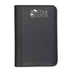 Morgan Junior Vegan Leather Writing Pad - Black - View 1
