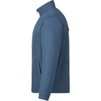 Morgan Recycled Lightweight Jacket for Men Debossing - Denim - Left Side