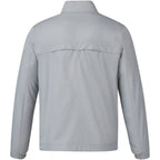 Morgan Recycled Lightweight Jacket for Men Debossing - Grey - Back