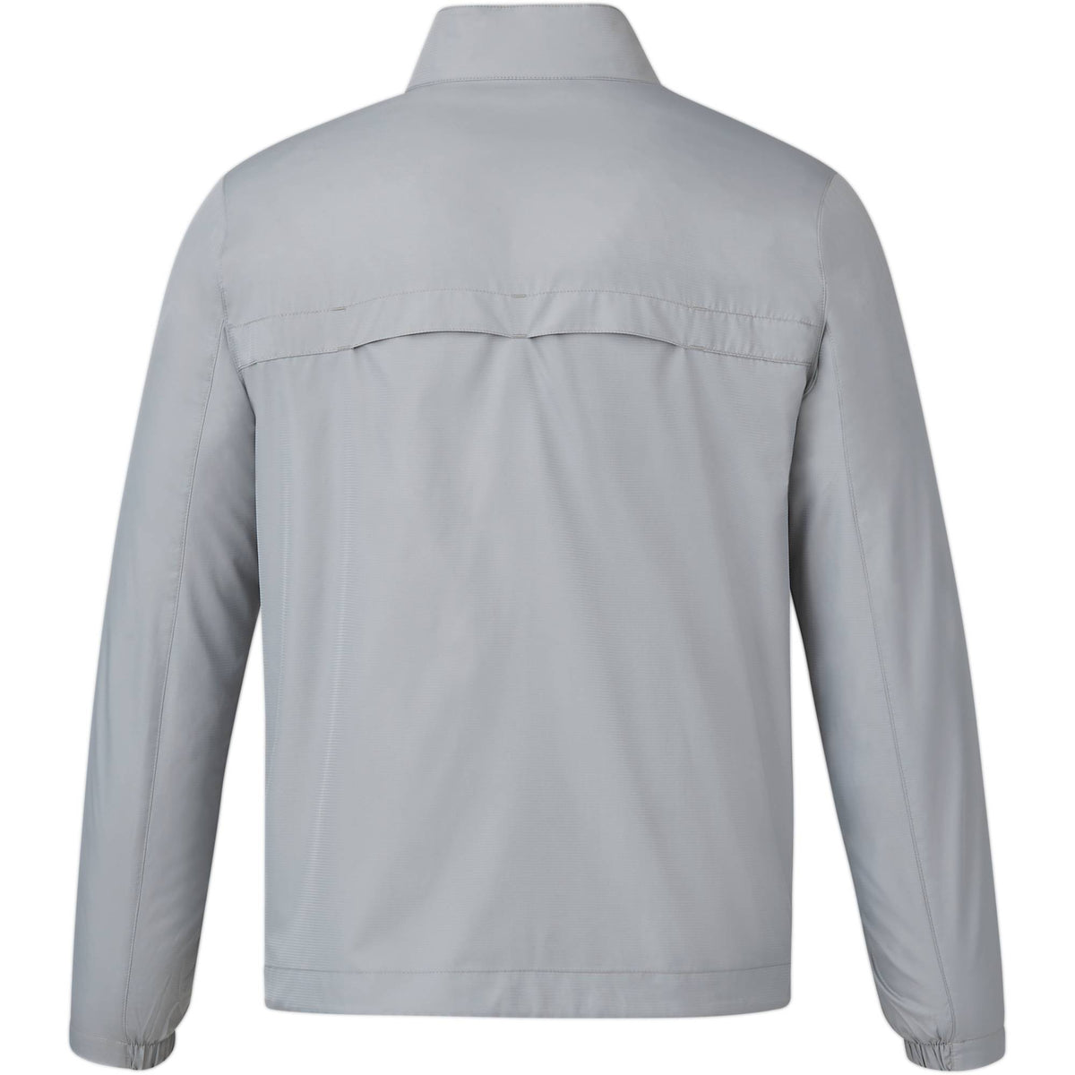 Morgan Recycled Lightweight Jacket for Men Debossing - Grey - Back