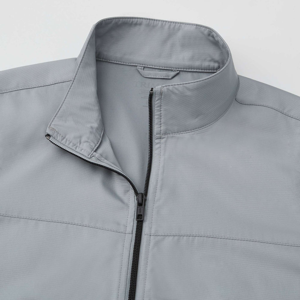 Morgan Recycled Lightweight Jacket for Men Debossing - Grey - Detail 2
