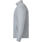 Morgan Recycled Lightweight Jacket for Men Debossing - Grey - Left Side