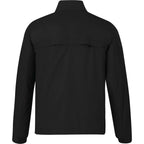 Morgan Recycled Lightweight Jacket for Men Embroidery - Black - Back