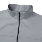 Morgan Recycled Lightweight Jacket for Men Embroidery - Grey - Detail