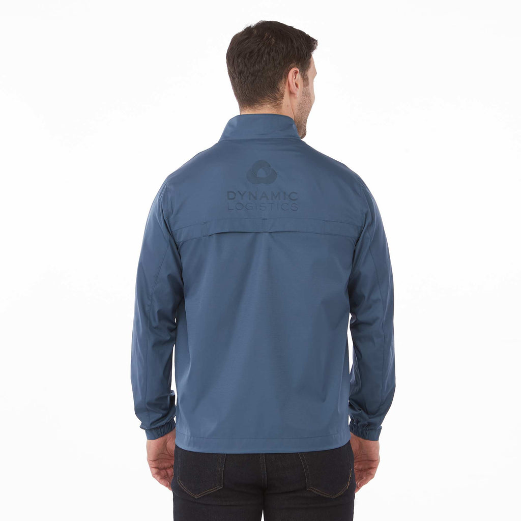 Morgan Recycled Lightweight Jacket for Men Transfer - Denim - Back On Model