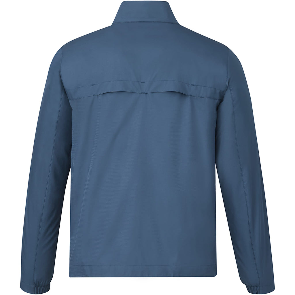Morgan Recycled Lightweight Jacket for Men Transfer - Denim - Back