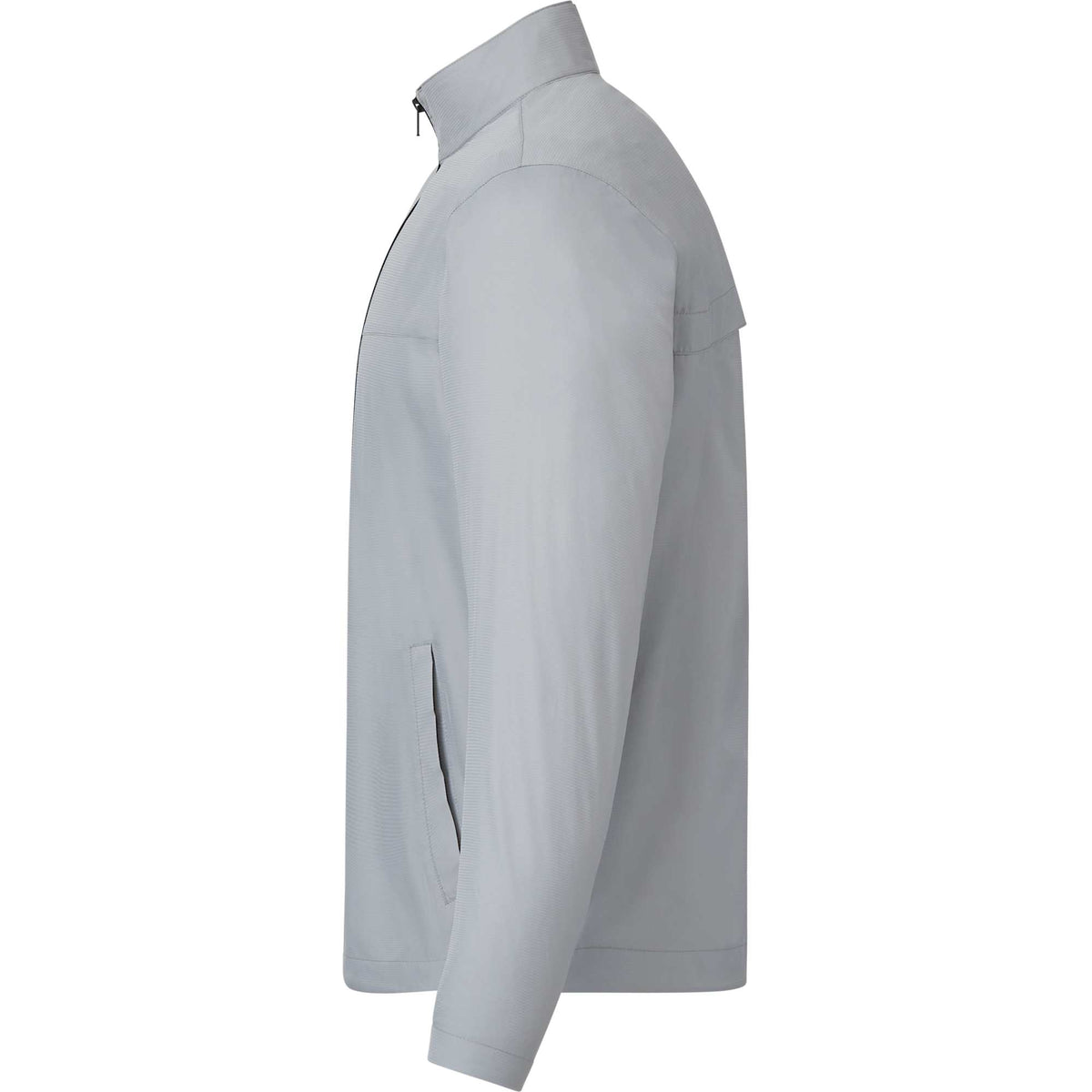 Morgan Recycled Lightweight Jacket for Men Transfer - Grey - Left Side