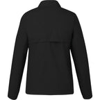 Morgan Recycled Lightweight Jacket for Women Debossing - Black - Back