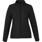 Morgan Recycled Lightweight Jacket for Women Debossing - Black - Front