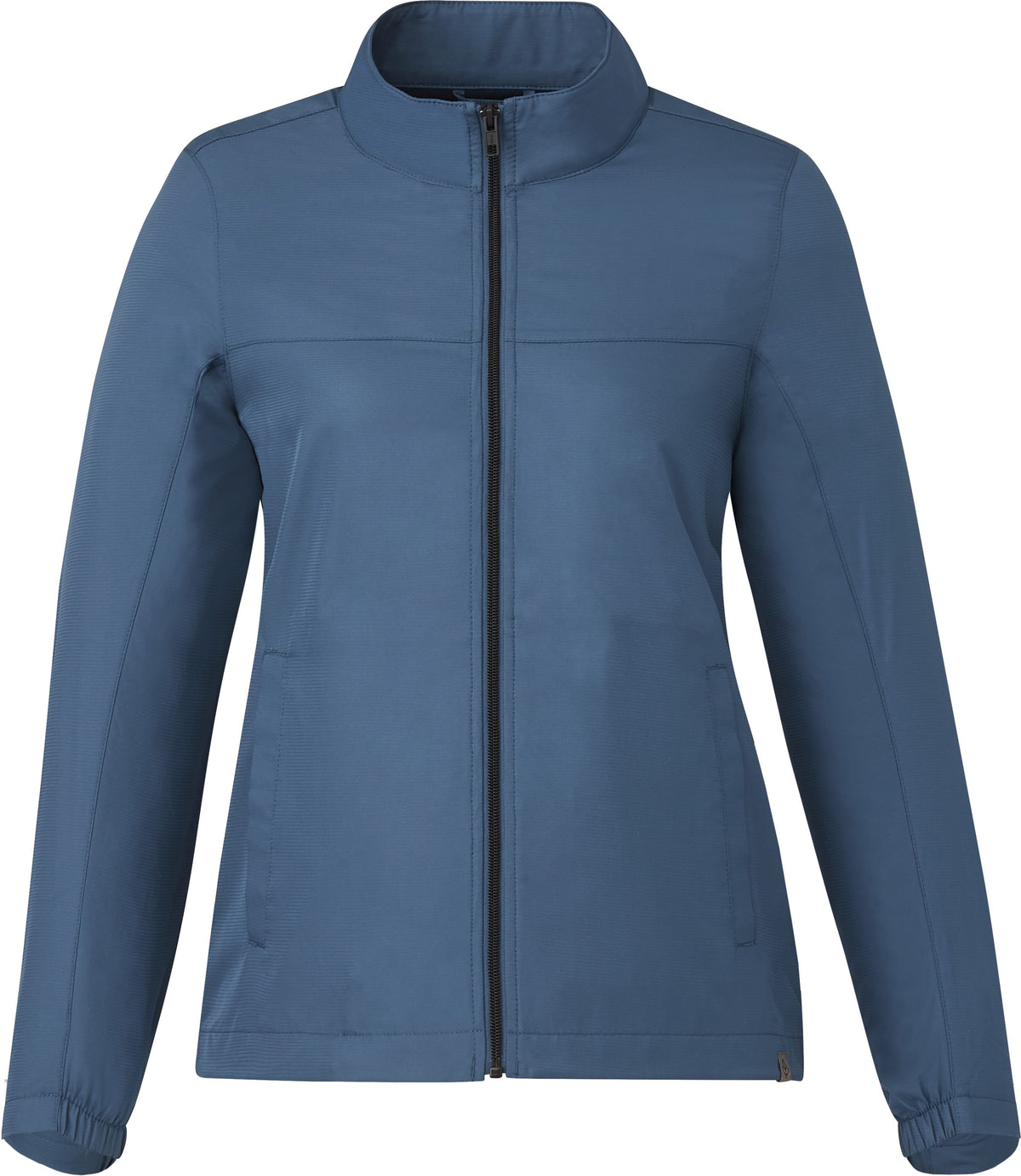 Morgan Recycled Lightweight Jacket for Women Debossing - Denim - Front