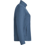 Morgan Recycled Lightweight Jacket for Women Debossing - Denim - Right Side