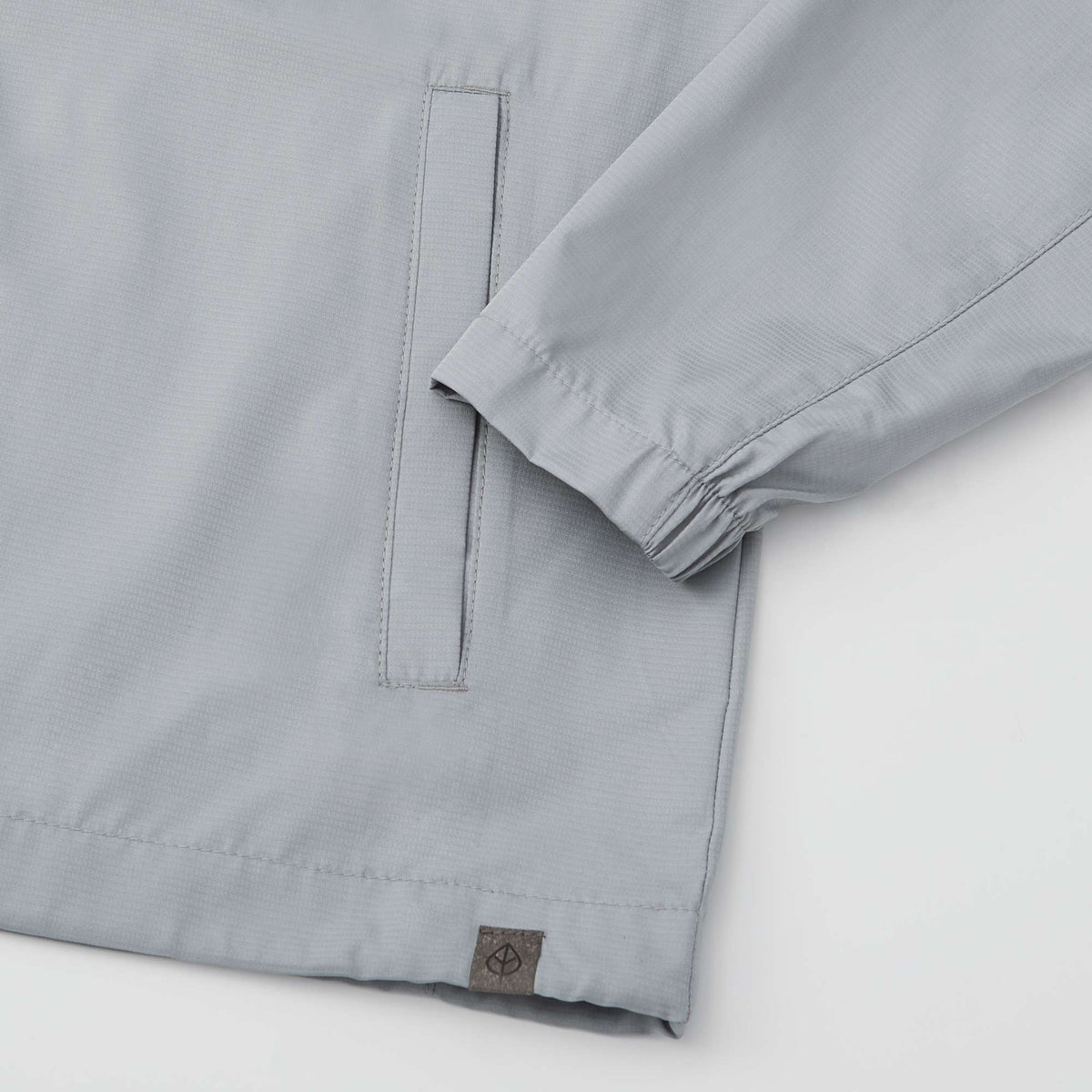 Morgan Recycled Lightweight Jacket for Women Debossing - Grey - Detail 2