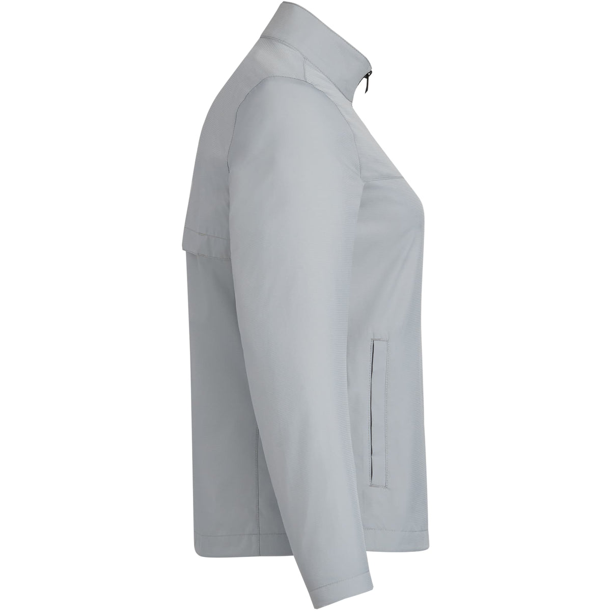Morgan Recycled Lightweight Jacket for Women Debossing - Grey - Right Side