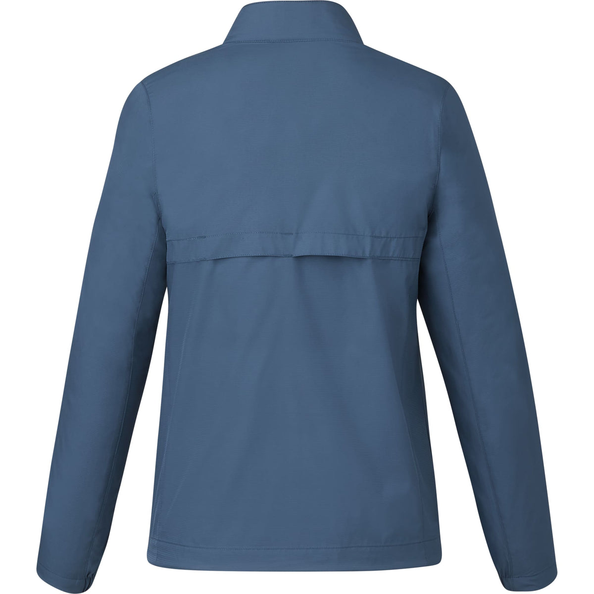 Morgan Recycled Lightweight Jacket for Women Embroidery - Denim - Back