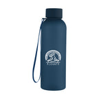 Morgan Rubberized Bottle with Carry Strap, 20 oz - Silk Screen