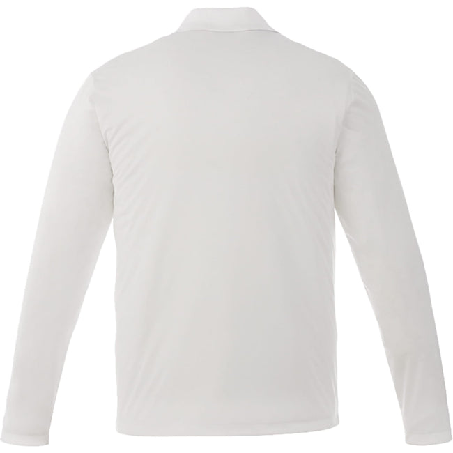 Mori Long Sleeve Performance Polo for Men Embroidery