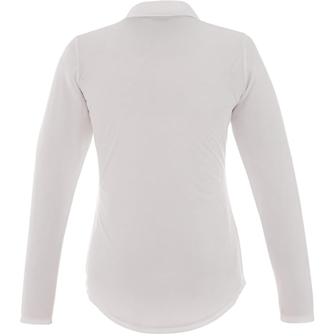 Mori Long Sleeve Performance Polo for Women Transfer