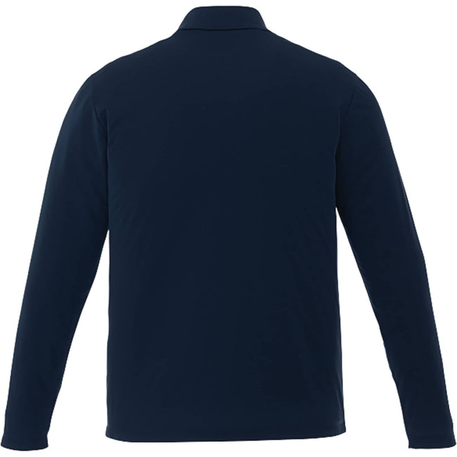 Mori Tall Long Sleeve Performance Polo for Men Transfer