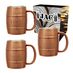 Moscow Mule Barrel Mug, Boxed, 14 oz