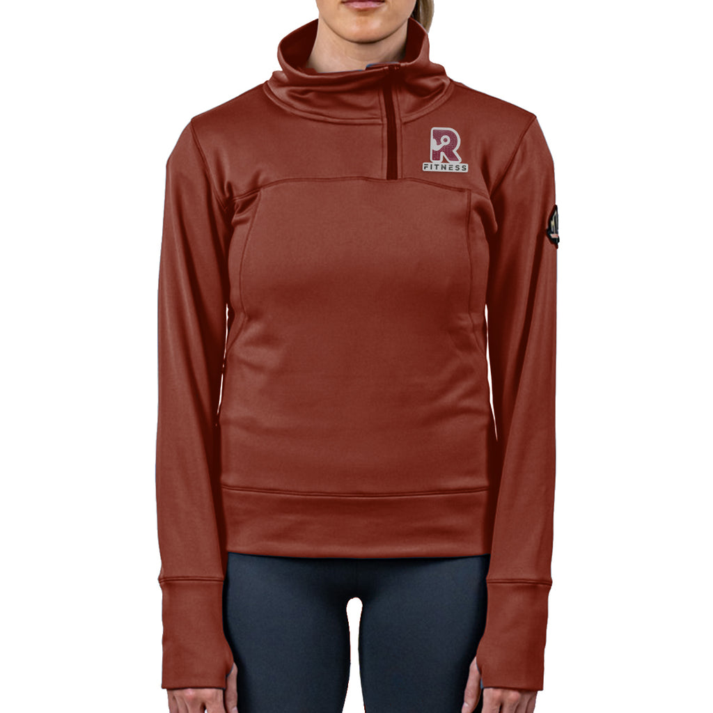 Mountain Standard Chinook Quarter Zip Fleece - Apple Butter - Patch