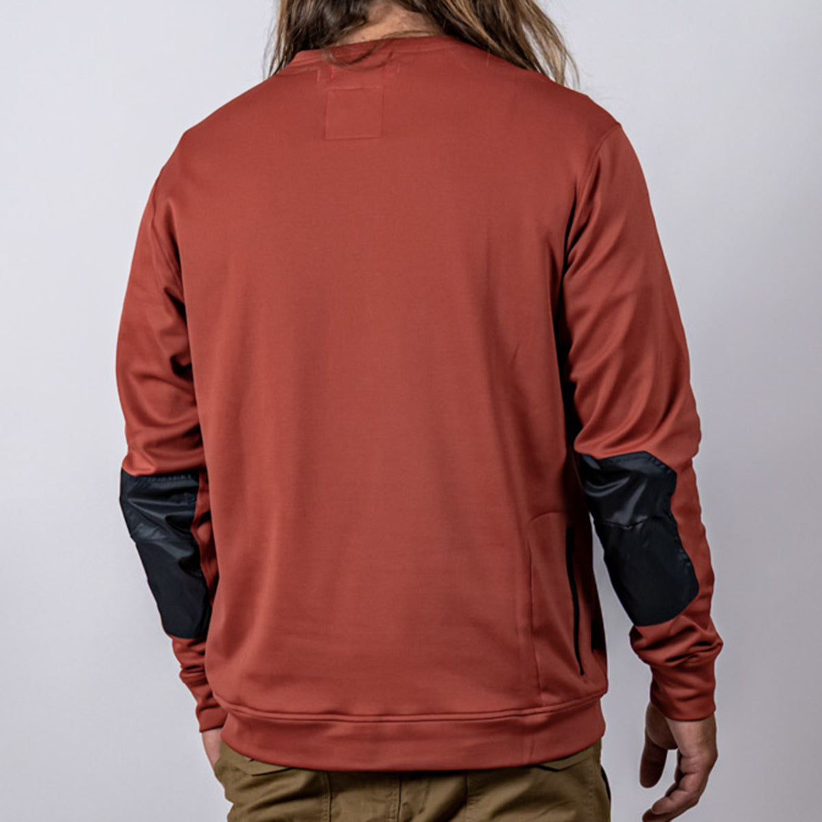 Mountain Standard Fleece Crew, Overland - Barn Red