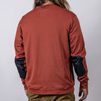 Mountain Standard Fleece Crew, Overland - Barn Red