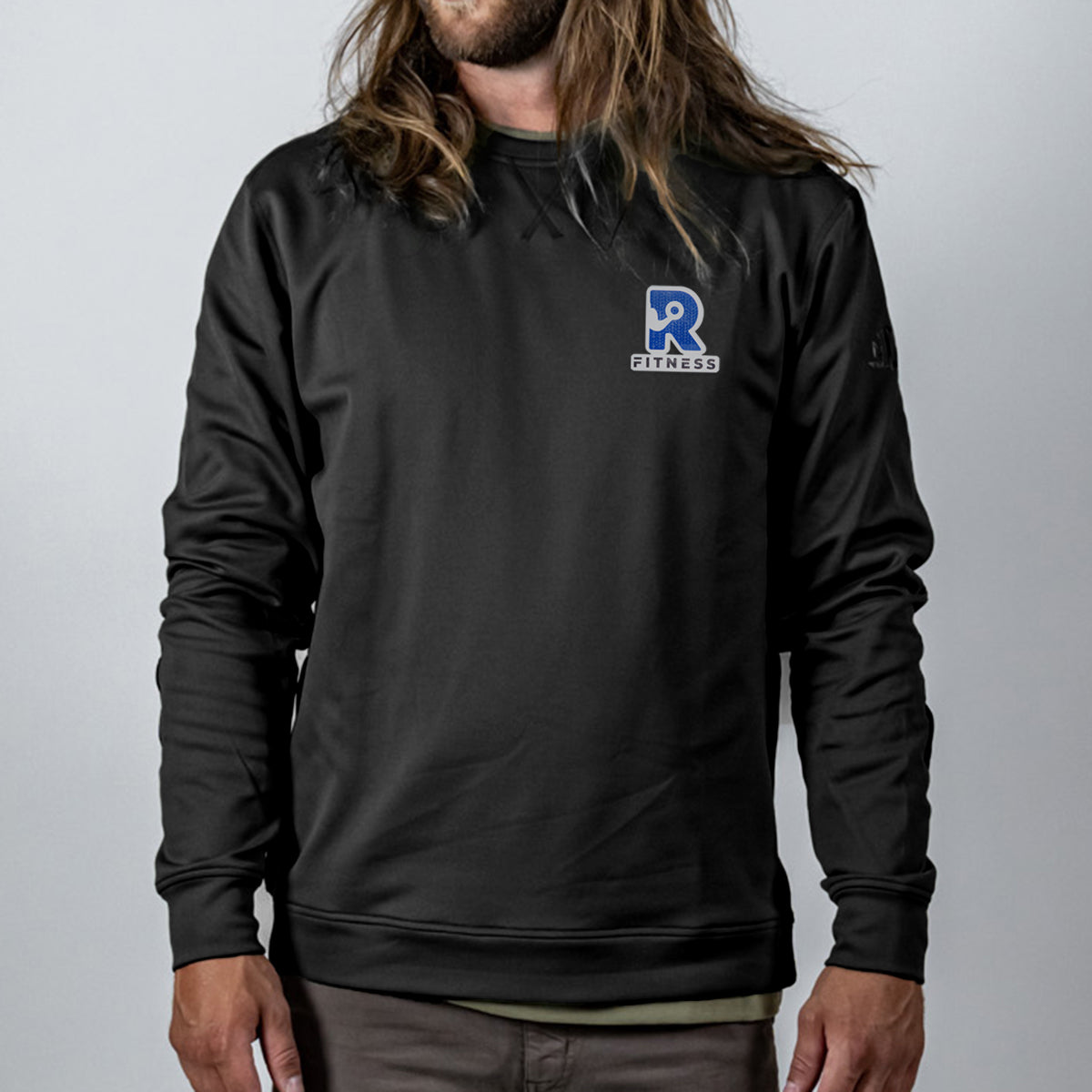 Mountain Standard Fleece Crew, Overland - True Black - Patch