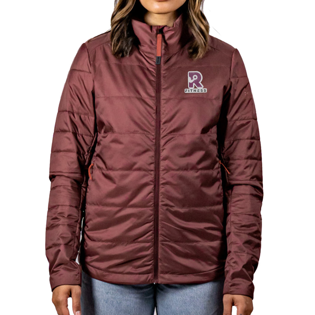 Mountain Standard Primaloft Jacket, Destination - Oxblood Red - Patch