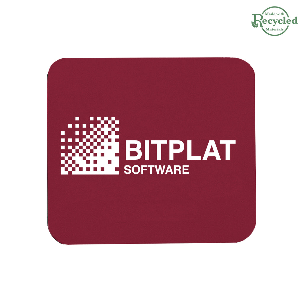 Mouse Pad for Computers - Red - Silk Screen