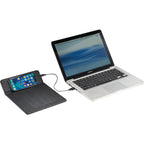 Mouse Pad with 15W Wireless Charger Debossing - Black - Photo 3