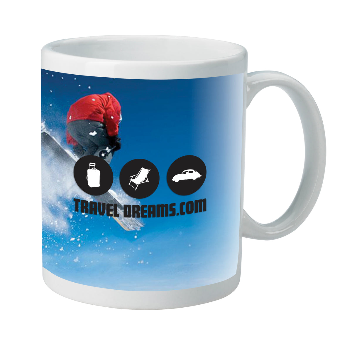 Mug in Full Color, 11 oz - White - Sublimation