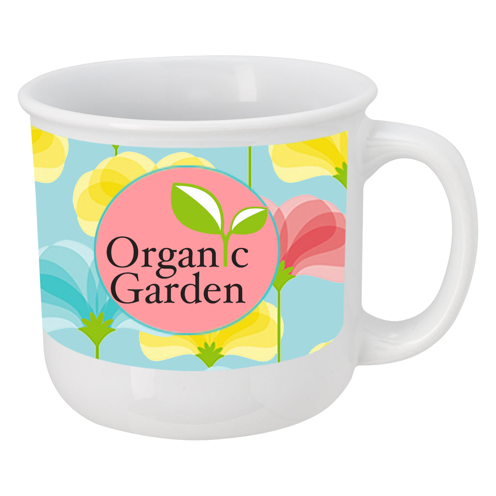 Mug in Full Color, 15 oz - White - Sublimation
