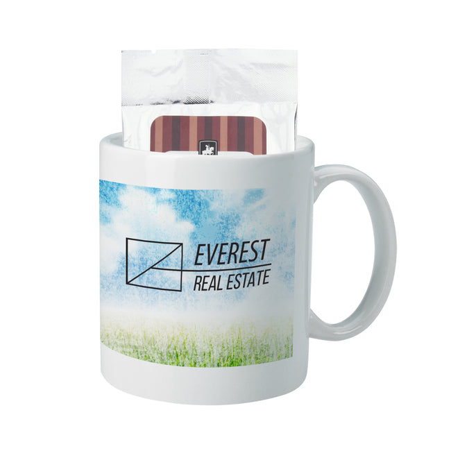 Mug in Full Color with Hot Cocoa, 11 oz