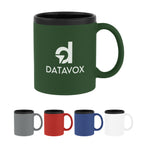 Mug with a Smooth Rubberized Finish, 11 oz - 11 Oz. Smooth Rubberized Finish Mug