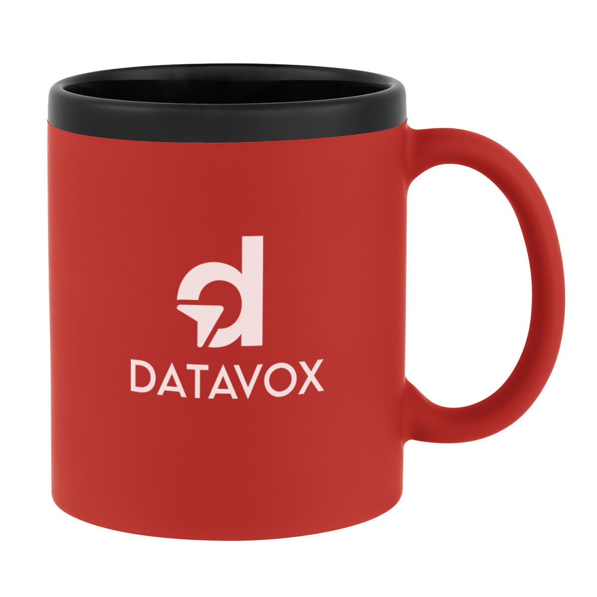 Mug with a Smooth Rubberized Finish, 11 oz - Silk Screen