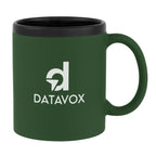 Mug with a Smooth Rubberized Finish, 11 oz - Silk Screen