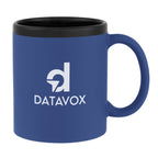 Mug with a Smooth Rubberized Finish, 11 oz - Silk Screen