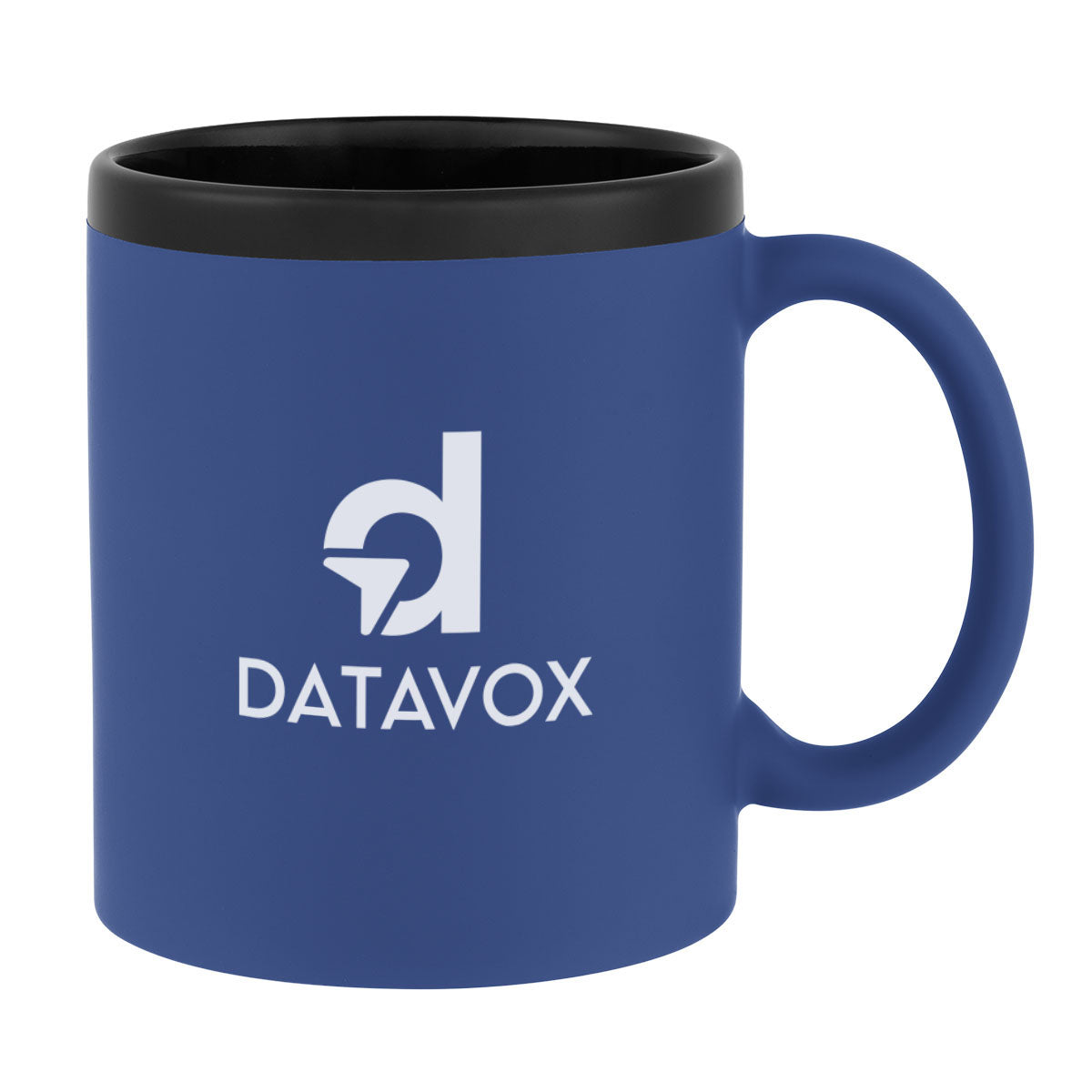 Mug with a Smooth Rubberized Finish, 11 oz - Silk Screen
