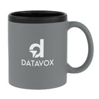 Mug with a Smooth Rubberized Finish, 11 oz - Silk Screen