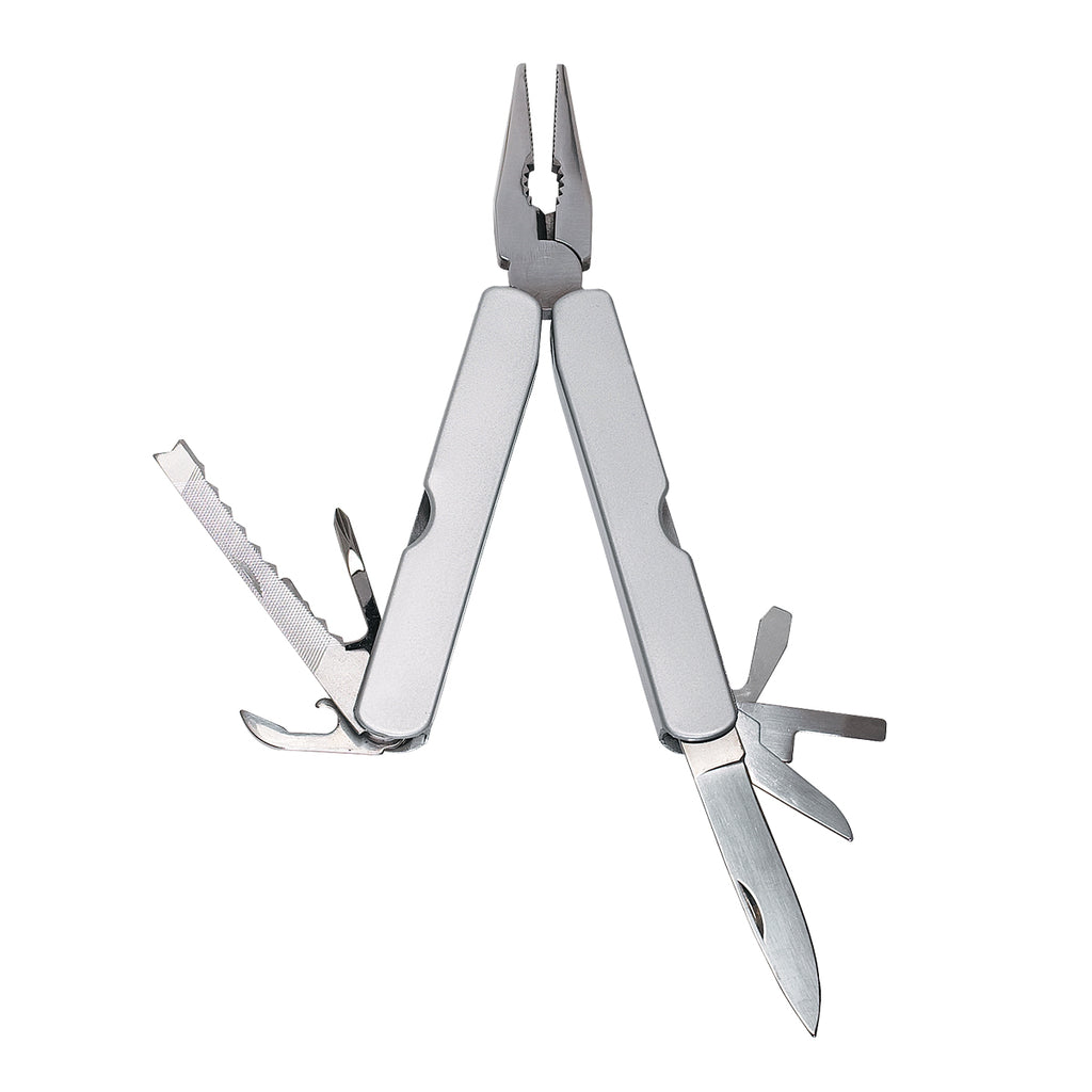 Multi-Function Tool in a Case - Silver - Back