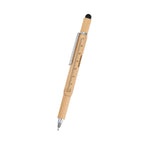 Multi-Function Tool Pen in Bamboo - Bamboo - Front