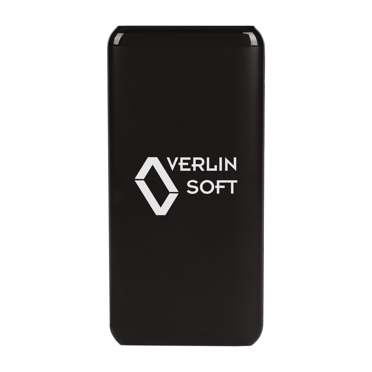 Multi-Port Power Bank, 10,000 mAh - Black - Silk Screen